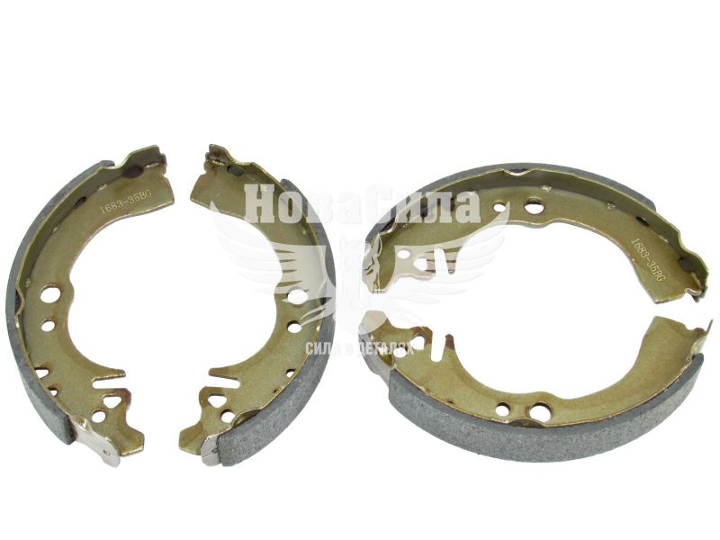 Колодки гальмівні Geely СК зад. з ABS (Fitshi)