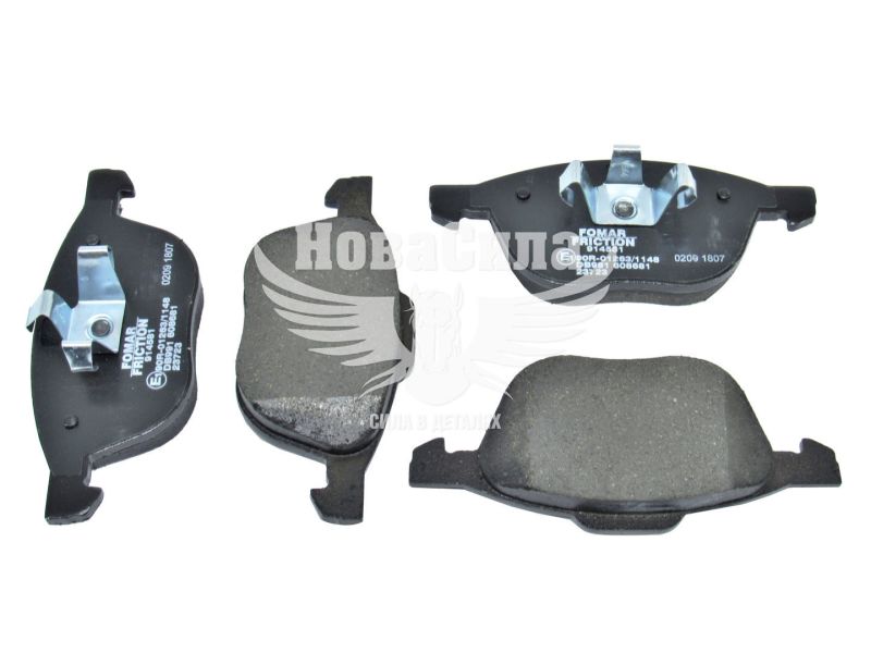 Колодки гальмівні F. Focus з04-12р.в. перед. (ATE) (Fomar) (914581)