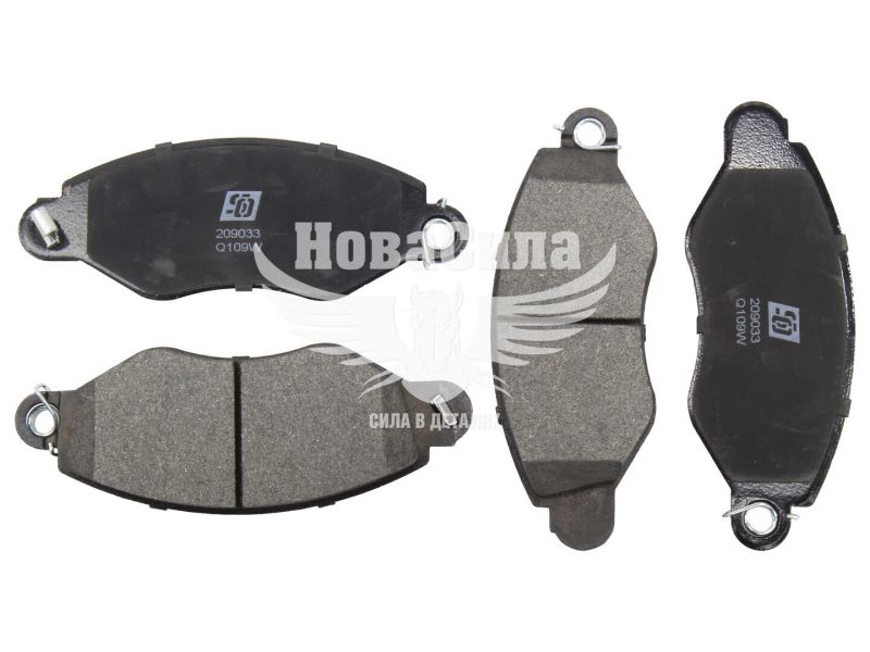 Колодки гальмівні F. Transit з00-06р.в. перед. (Bosch) (Solgy) (209033)
