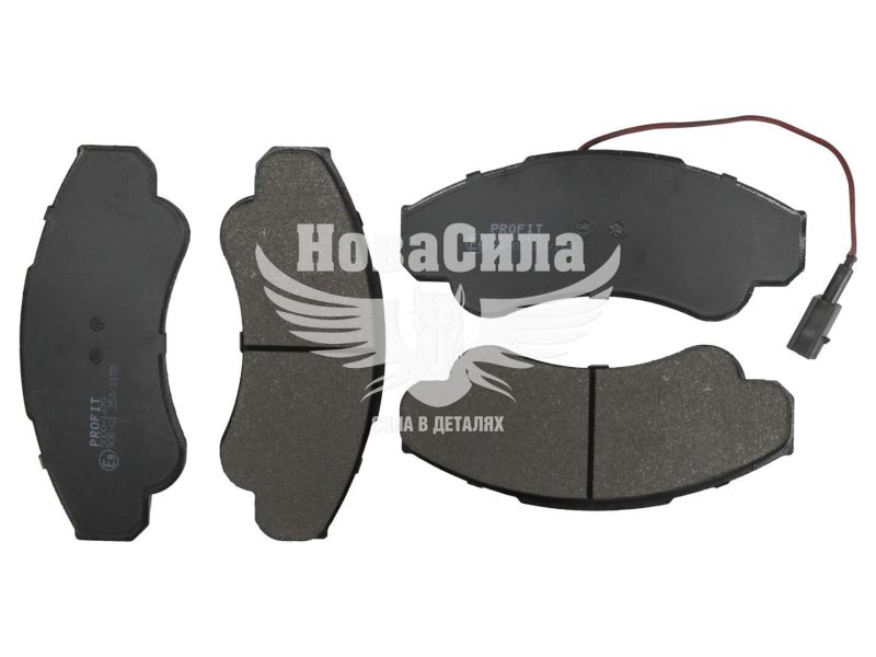 Колодки гальмівні Fiat Ducato з94р.в. перед. R16 (Brembo) (Profit) (5000-1479)
