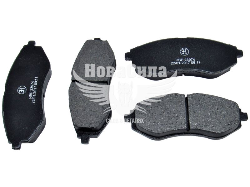 Колодки гальмівні Chevrolet Aveo перед. (Hort) (HBP23974)