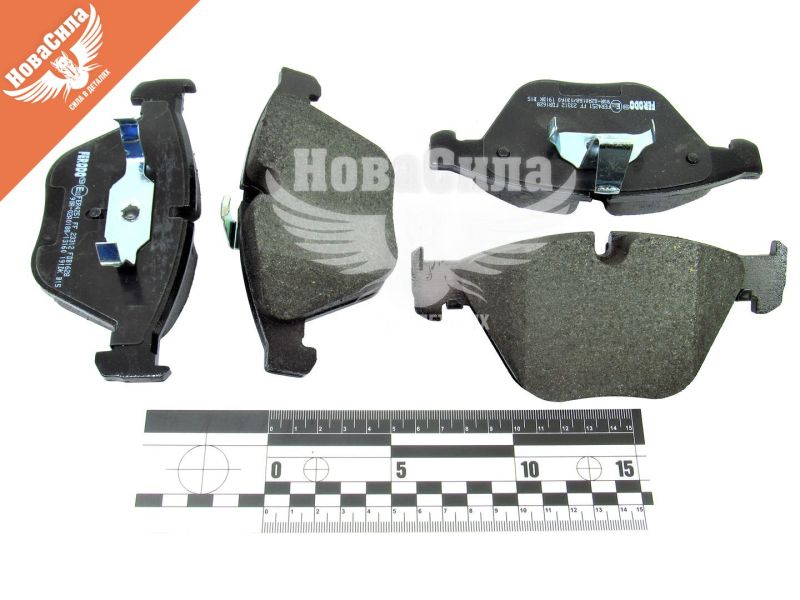 Колодки гальмівні BMW 5 (E60) з05-10р.в. перед. (Ferodo) (FDB1628)
