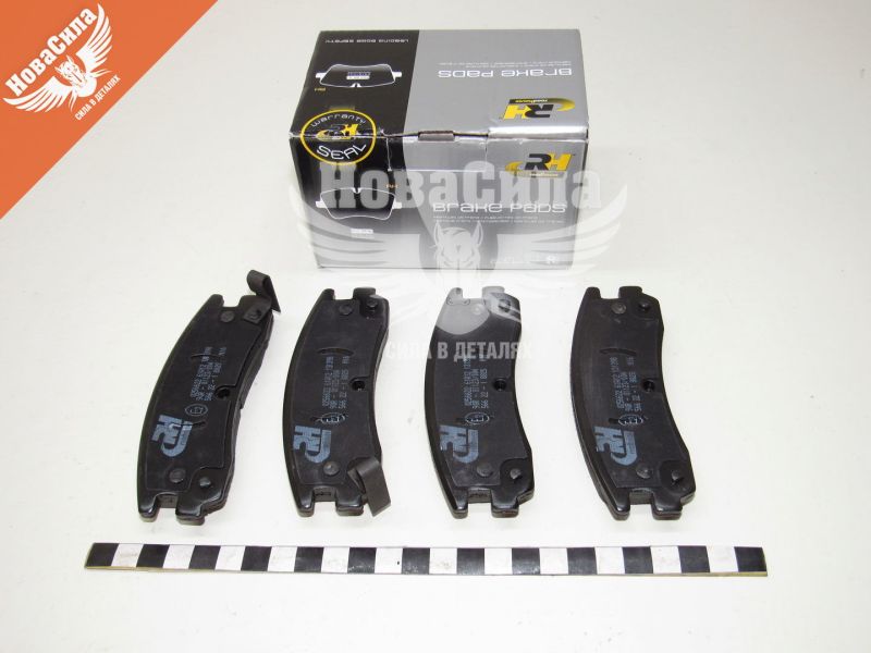 Колодки гальмівні Chevrolet Alero з99-05р.в. зад. (RoadHouse) (2566.22)