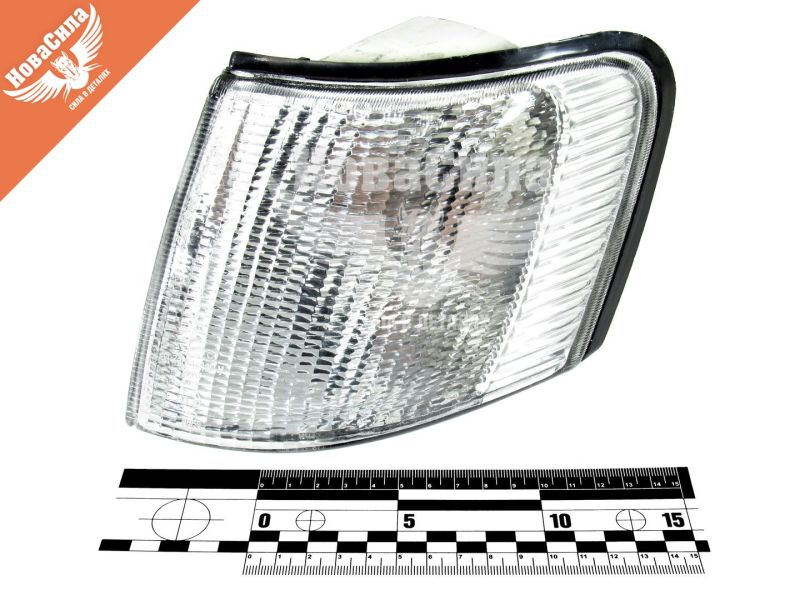 Ліхтар повороту фари F. Scorpio з85-94р.в. білий лів. (Depo) (431-1513L-BEVC)