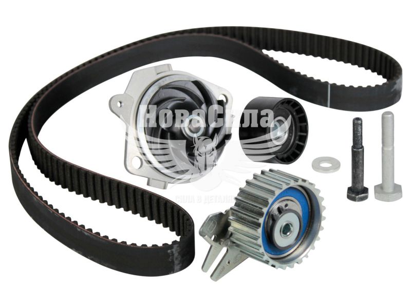 Набір ГРМ+помпа водяна Fiat Doblo з01р.в. (Gates) (1.9JTD) (KP55500XS)