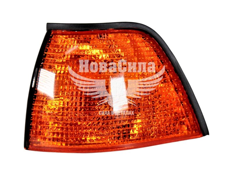 Ліхтар повороту фари BMW 3 (E36) з90-00р.в. жовтий лів. (Depo) (444-1503L-WE-C)