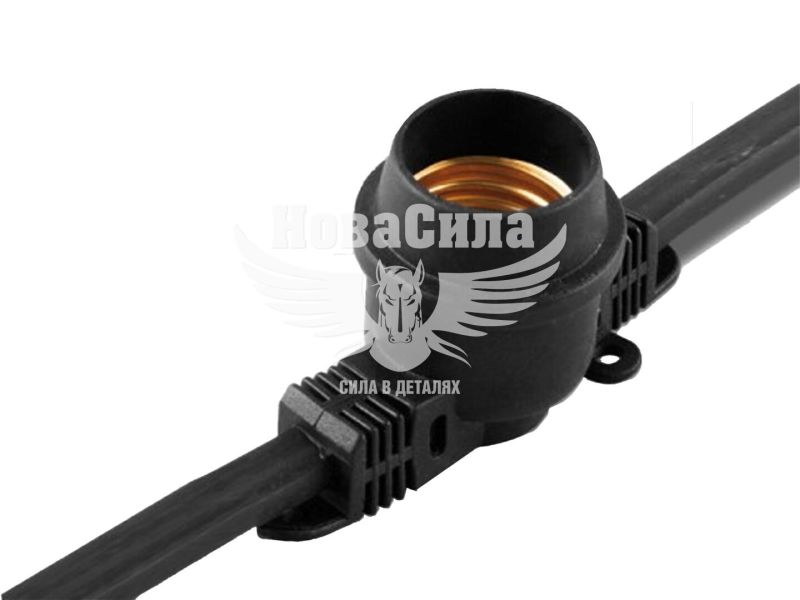 Вулична гірлянда Белт-лайт Feron CL50-13 чорний 20хЕ27 13м (6495)