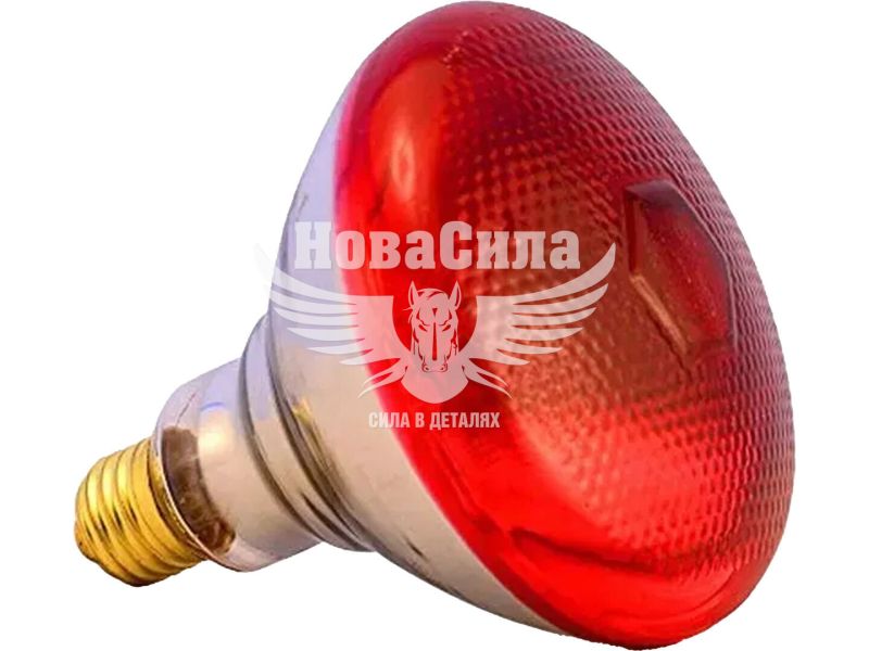 Лампа інфрачервона для обігріву E27 175W 230V (01387)