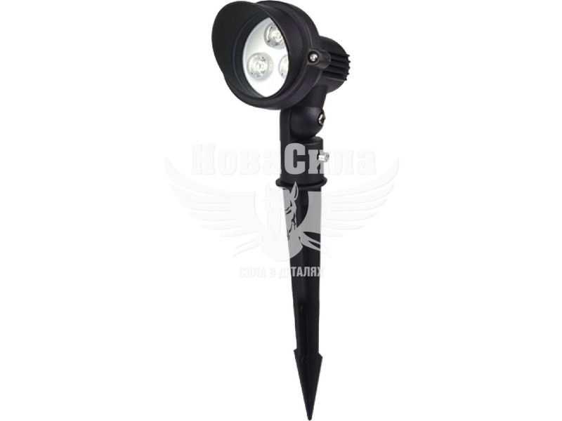 Ґрунтовий світильник LED Feron SP4121 3Вт 6400K 180Lm чорний (5658)