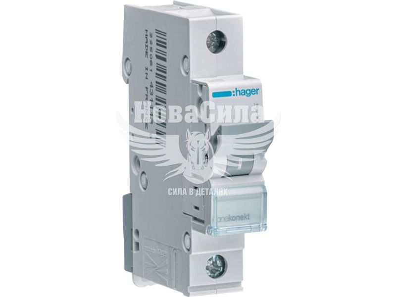 Автоматичний вимикач Hager 1P C40A 6kA 1М (MCN140)