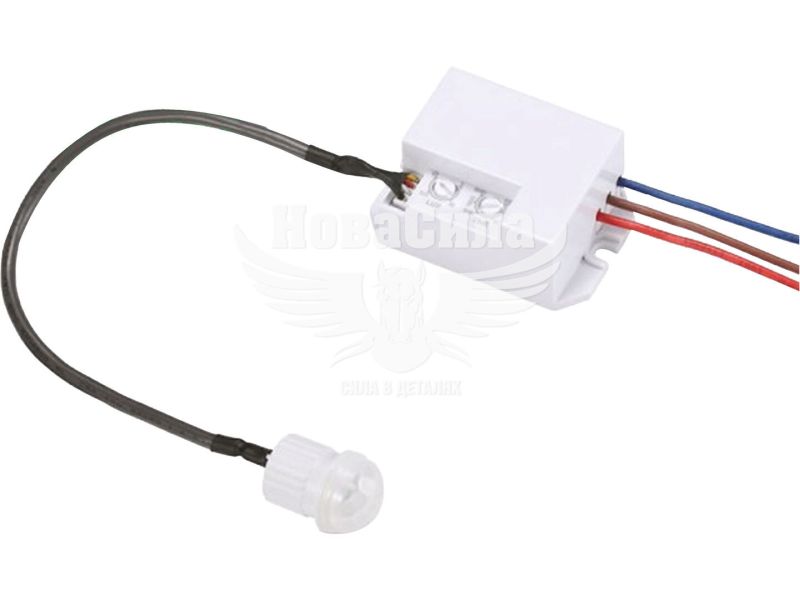 Датчик руху Ardero SEN55 800Вт 360° IP65 2,5м білий (8224)