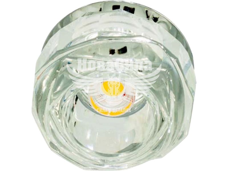 Світильник LED вбудований круглий Feron JD190 10Вт 3000K 550Lm (5135)