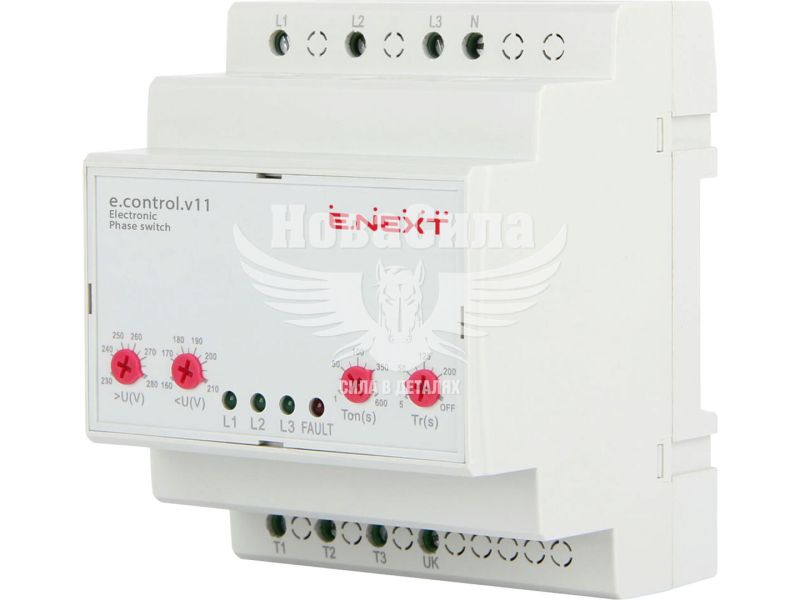 Реле вибору фаз 16А E.NEXT e.control.v11 (p0690016)