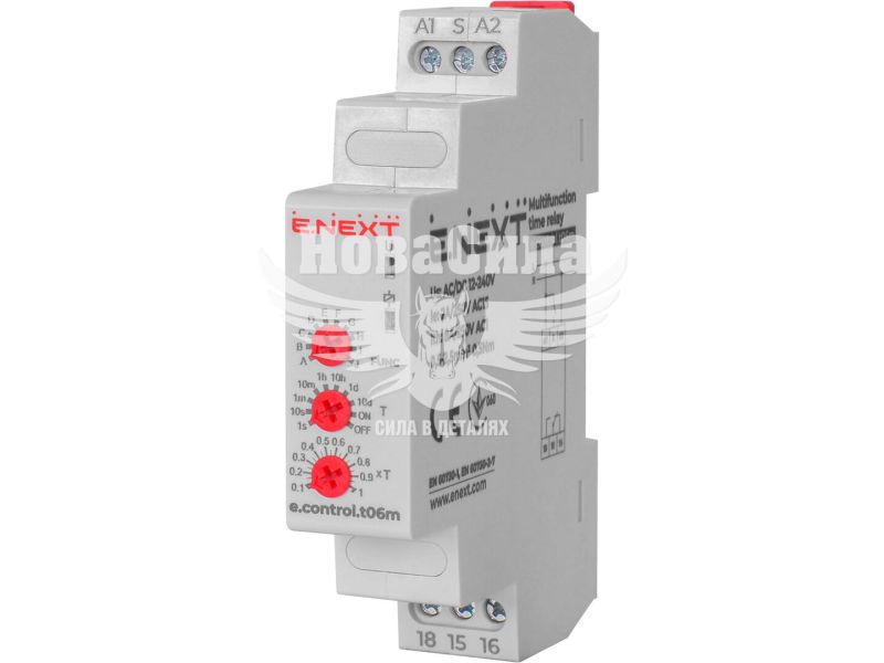 Реле часу E.NEXT e.control.t06m (багатофункціональне) (p0690012)
