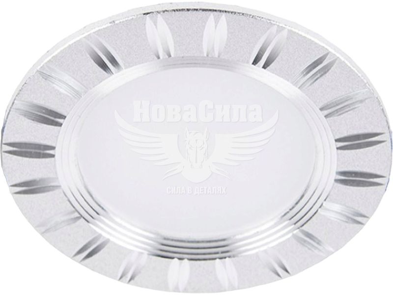 Світильник LED вбудований круглий Feron AL779 5Вт (93/68 mm) 4000K 400Lm срібло (4990)