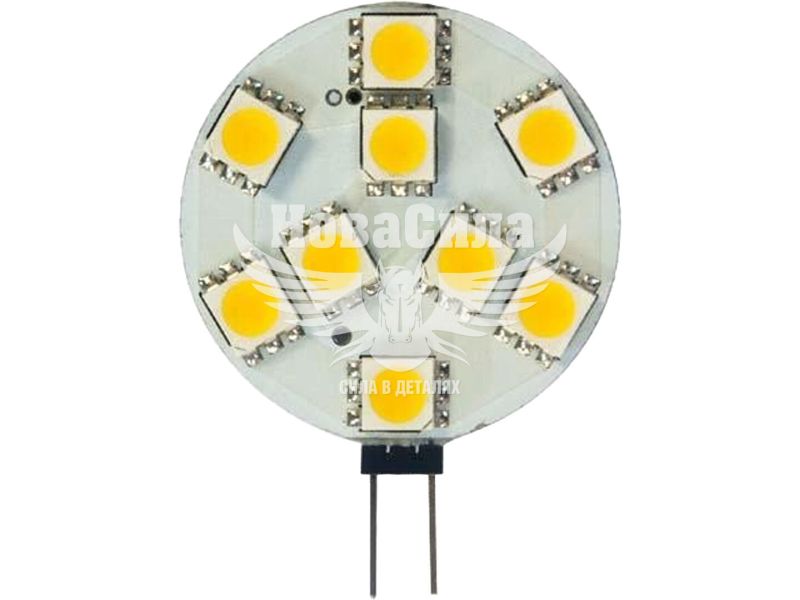 Світлодіодна лампа Feron G4 2Вт 3000K LB-16 12V 9LED для меблевих світильників (3604)