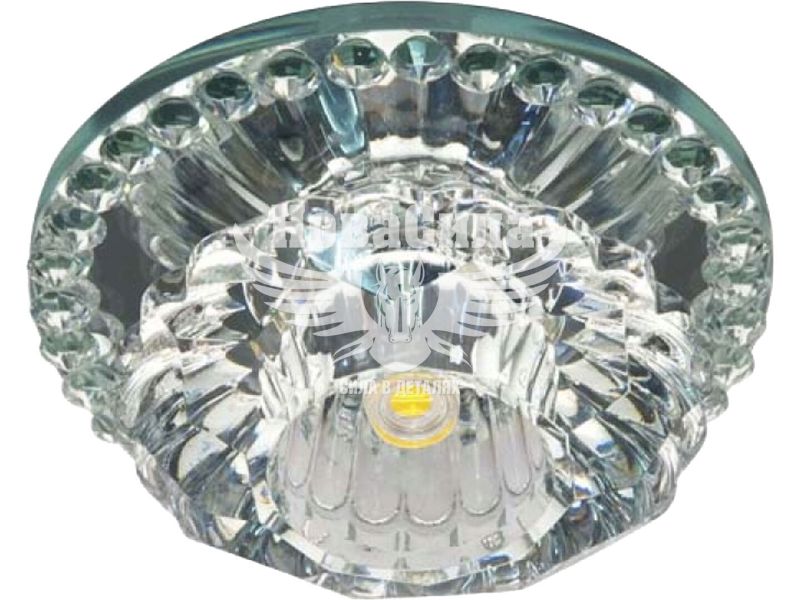 Світильник LED вбудований круглий Feron JD125 10Вт 2700K 550Lm (4574)