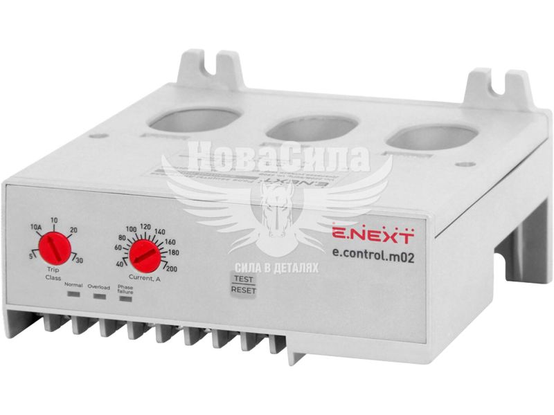 Реле захисту двигуна E.NEXT e.control.m02, 40-200А (p0690002)