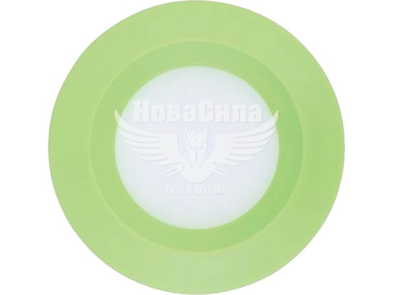 Світильник LED вбудований круглий Feron AL525 3Вт 90mm 5000K 240Lm зелений (4692)