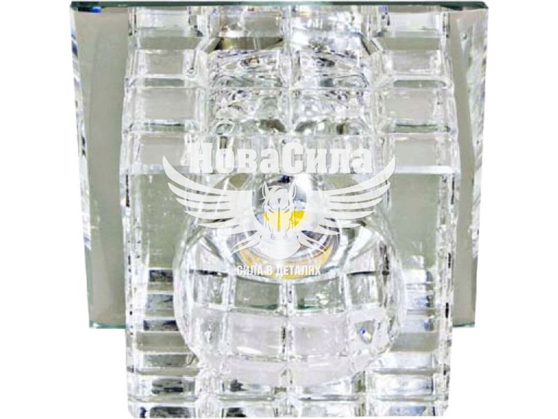Світильник LED вбудований квадратний Feron JD106 10Вт (90/70 mm) 2700K 550Lm (4414)