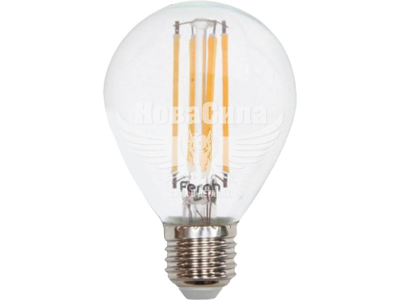 Світлодіодна лампа Feron E27 Filament LB-61 4Вт 4000K G45 (4779)