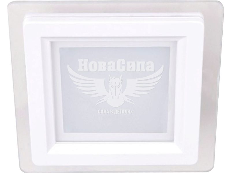 Світильник LED вбудований квадратний Feron AL2111 6Вт (100 mm) 2700K 480Lm (6410)