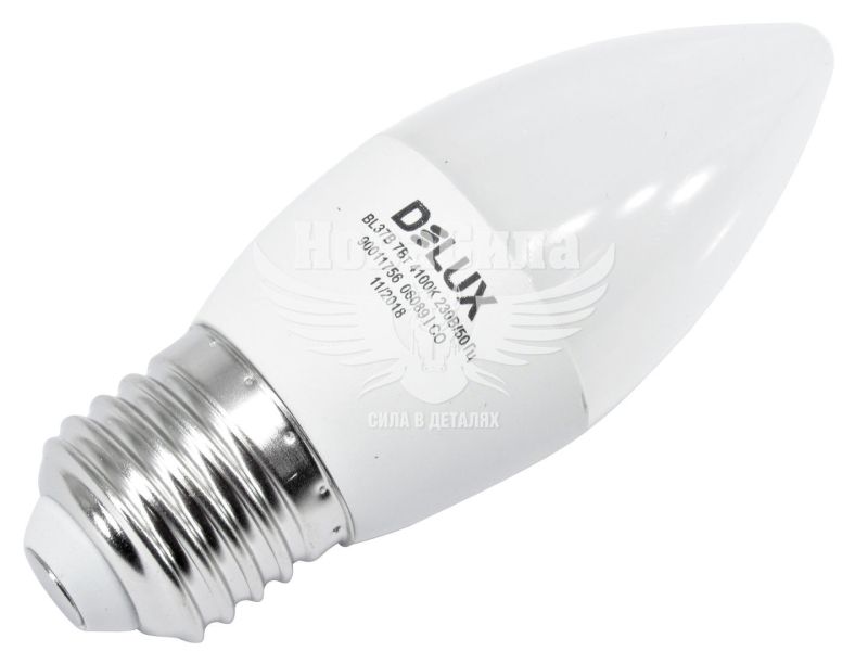 Світлодіодна лампа Delux E27 230V 7Вт 4100K BL37B (90011756)