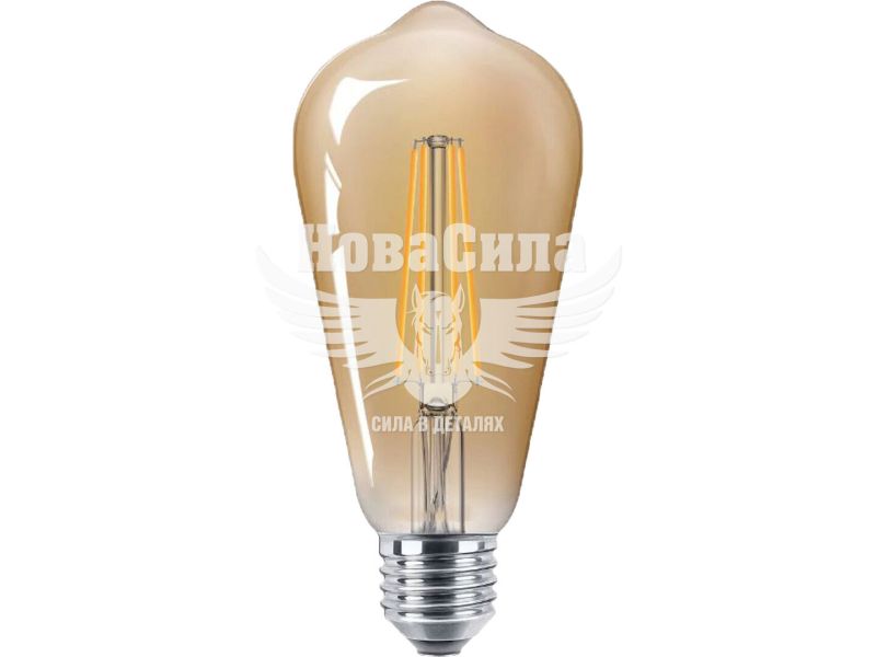 Світлодіодна лампа ETRON E27 Filament 10Вт 2500K ST64 золота (1-EFP-193)