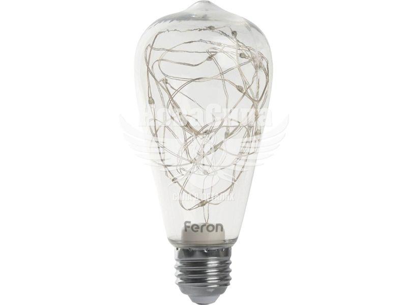 Світлодіодна лампа Feron Е27 LB-379 2Вт 2700K ST64 (7498)