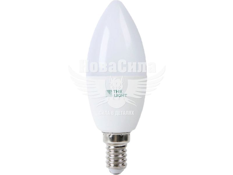 Світлодіодна лампа The light E14 8Вт 4000K C37 Свічка (13708144)