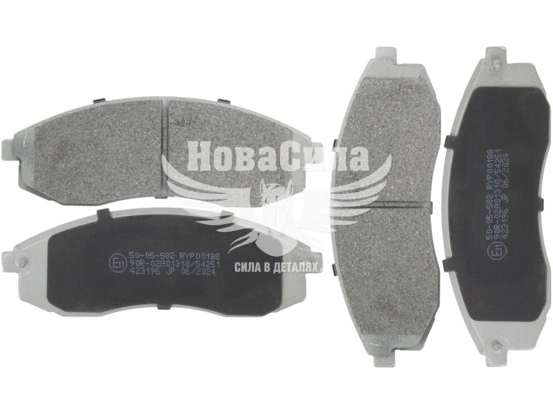 Колодки гальмівні Nissan Maxima QX IV з95-00р.в. перед. (Ashika)