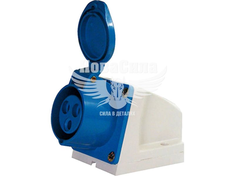 Силова розетка стаціонарна E.NEXT e.socket.pro.3.32, 3п., 220В, 32А (123) (p012002)