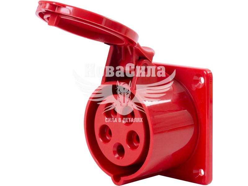 Силова вбудована розетка TAREL 3P+N+Z 400В 16А IP44 (053)
