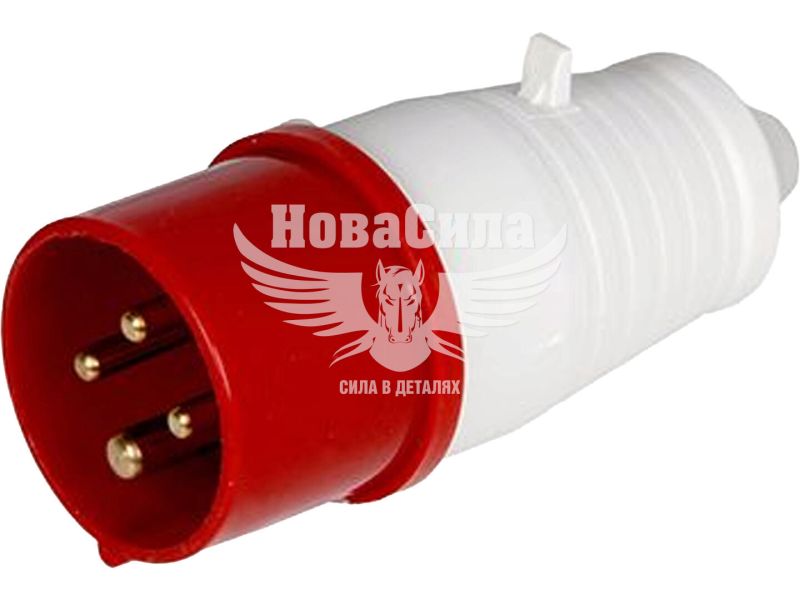 Силова вилка переносна E.NEXT e.plug.pro.4.16, 4п., 380В, 16А (014) (p011004)