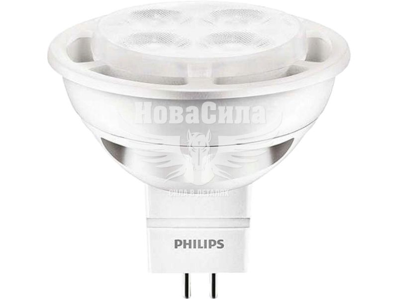 Світлодіодна лампа Philips G5.3 Essential LED 5,5-50Вт 2700K MR16 (929001146007)