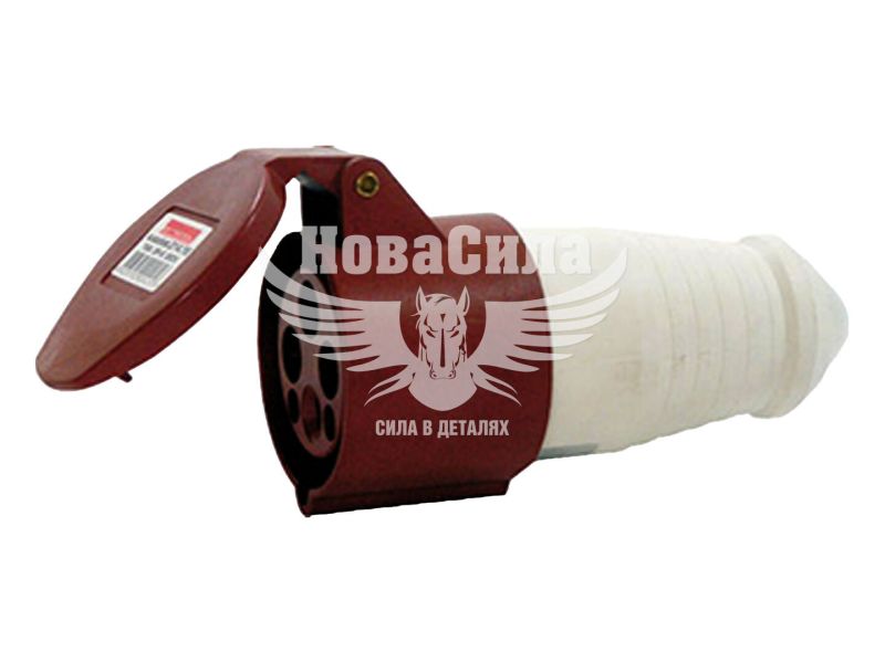 Силова розетка переносна E.NEXT e.socket.pro.4.32, 4п., 380В, 32А (224) (p012020)