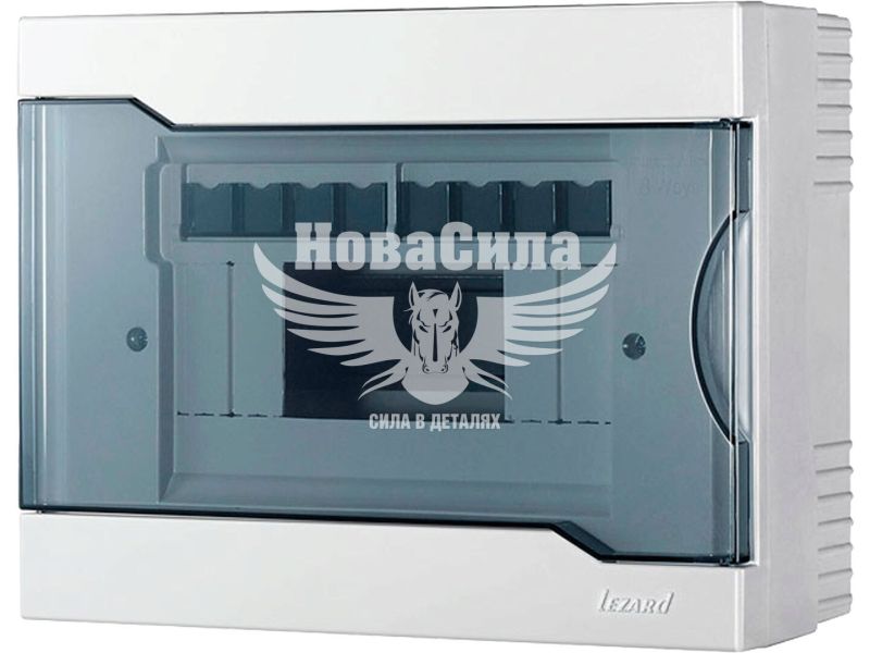 Щиток розподільчий для автоматів Lezard 8 модулів, зовнішній (730-2000-008)