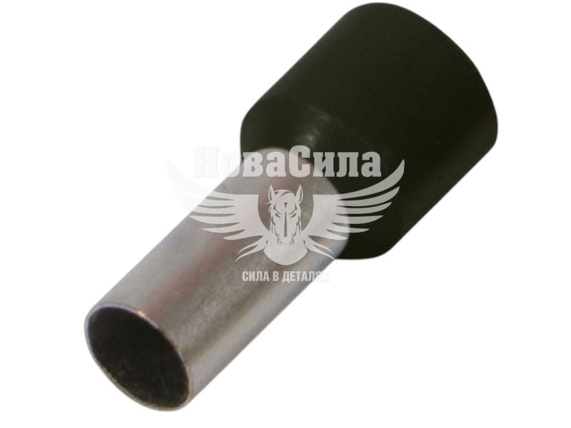 Наконечник втулковий ізольований E.NEXT e.terminal.stand.e10-12.black 10,0 кв.мм, чорний, 100шт (s3036045)
