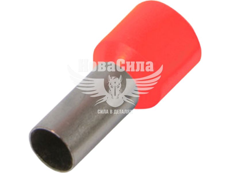 Наконечник втулковий ізольований E.NEXT e.terminal.stand.e1008.red 1,0 кв.мм, червоний (s3036015)
