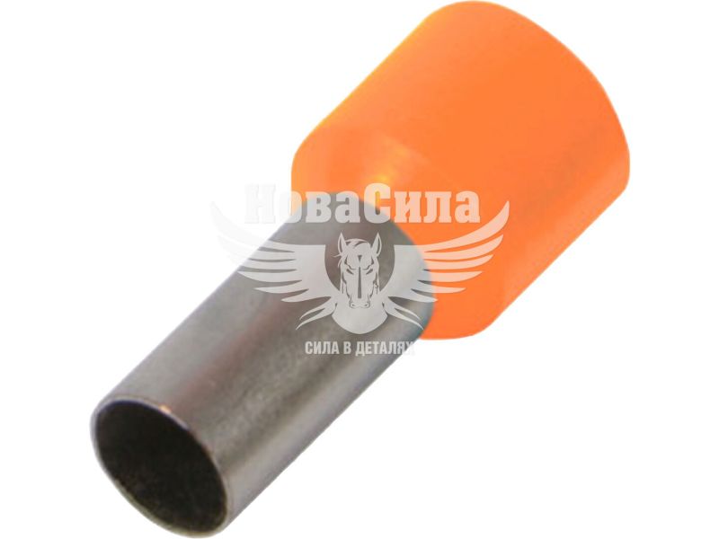 Наконечник втулковий ізольований E.NEXT e.terminal.stand.e4009.orange 4,0 кв.мм, помаранчевий (s3036042)