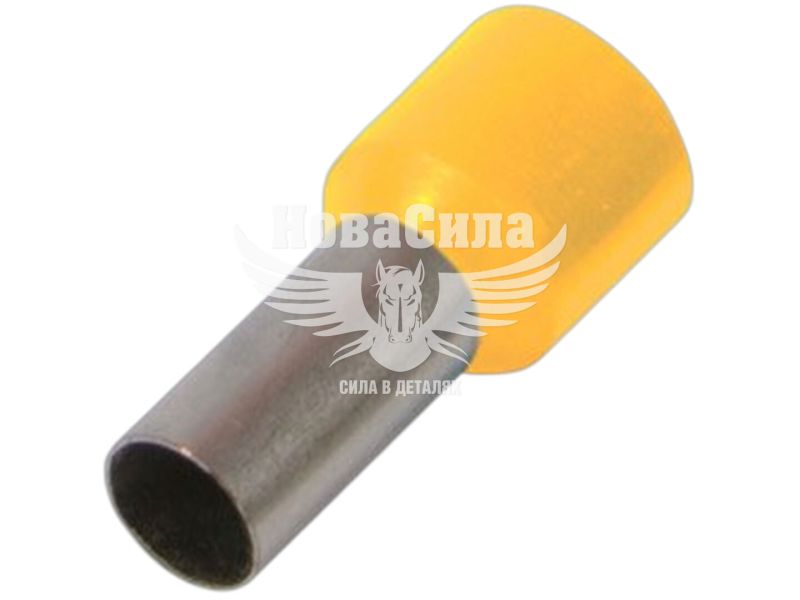 Наконечник втулковий ізольований E.NEXT e.terminal.stand.e10-12.yellow 10,0 кв.мм, жовтий, 100шт (s3036044)