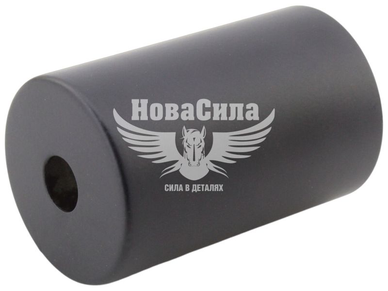 Стальна гільза для патрона Е-27 чорна (SG-0001 M/B)
