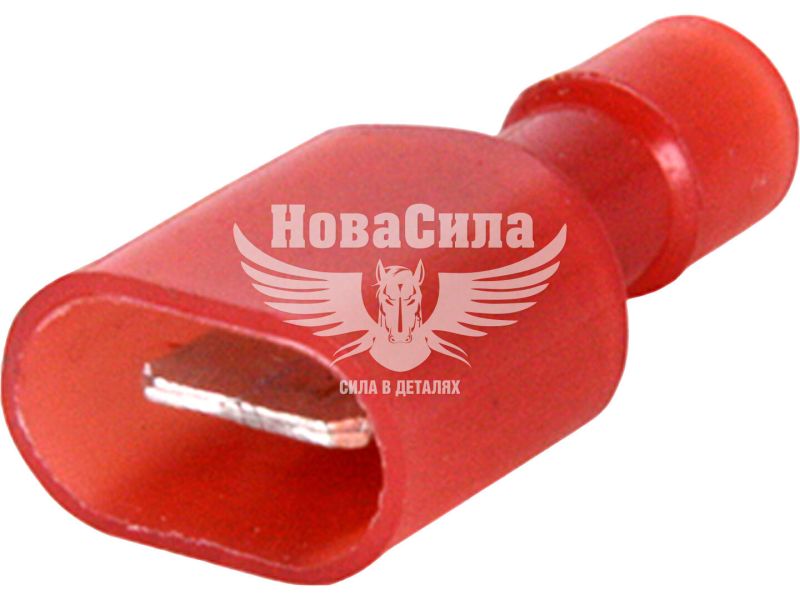 Наконечник-з'єднувач ізольований серії FN E.NEXT e.terminal.stand.mdfn1.25.250.red (fn.m.0,5.1,5) 0,5-1,5 кв.мм "папа", 100шт (s4039003)