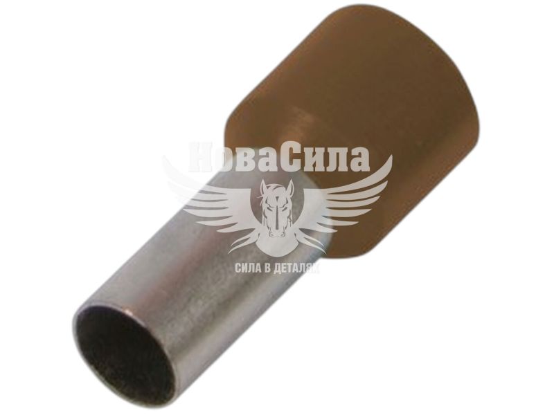 Наконечник втулковий ізольований E.NEXT e.terminal.stand.e10-12.brown 10,0 кв.мм, коричневий (s3036051)