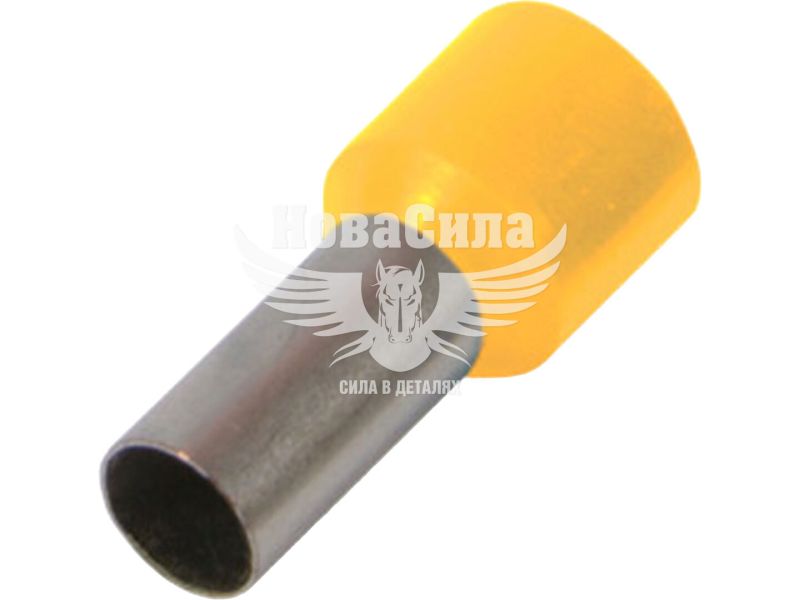 Наконечник втулковий ізольований E.NEXT e.terminal.stand.e7508.yellow 0.75 кв.мм, жовтий, 100шт (s3036009)