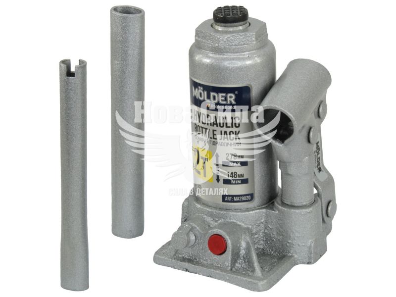 Домкрат гідравлічний 2т. (Molder) (вис. під. 278мм.) (MA29020)