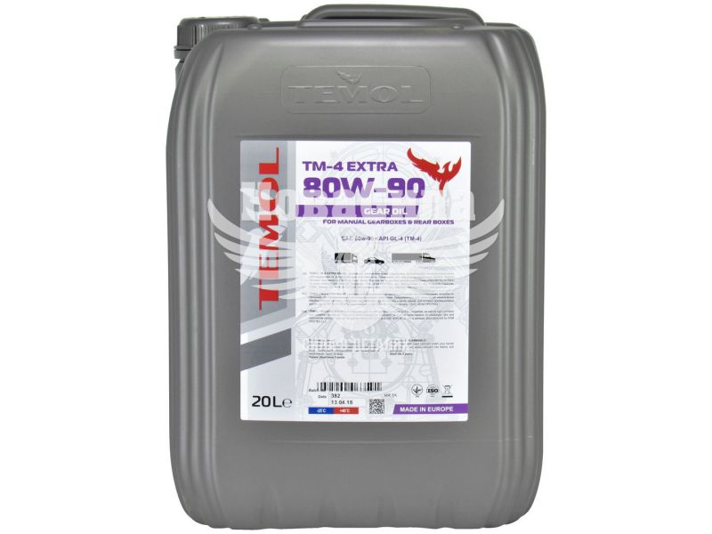 Трансмісійна олива 80W-90 (Temol) TM-4 Ехtrа 20л. (T-TM4-20L)