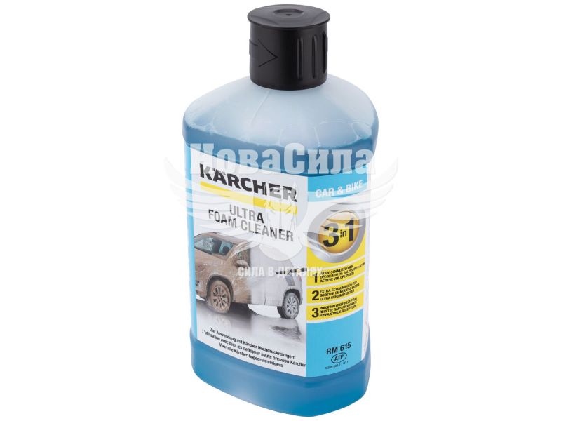 Очисник скла (Karcher) (3в1) 1л. (5.395-528.0)
