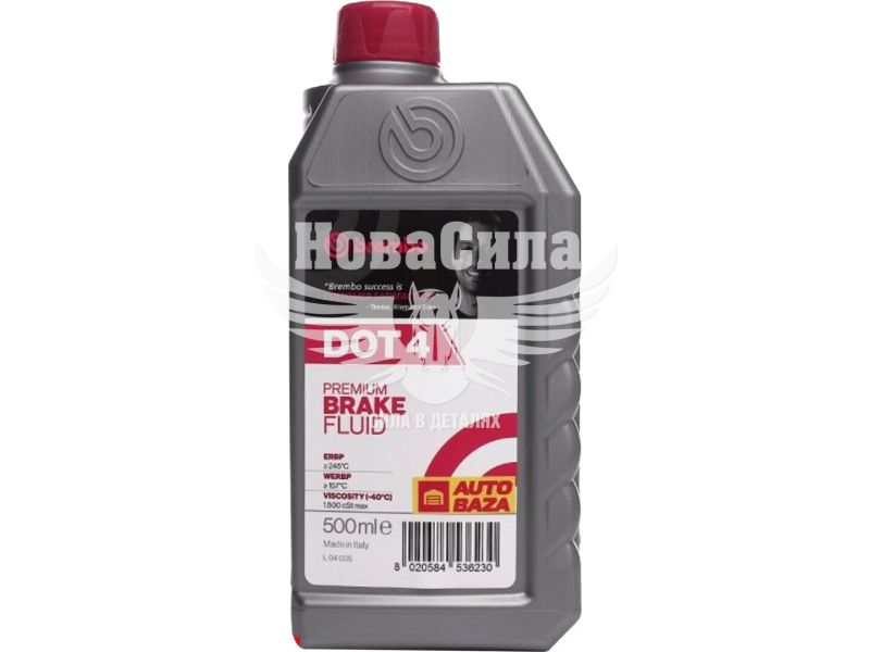 Гальмівна рідина (Brembo) DOT-4 1л. (L04010)