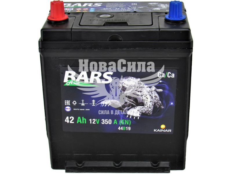 АКБ Азія 42-А/Ч (Bars) (L+) 350A (037 26 46 03 0021 01 03 0 R_BA)